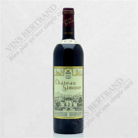 Découvrez le meilleur des accueil château simone en vente sur cave spirituelle, achetez des vins de bordeaux en ligne, stock permanent, livraison rapide. PALETTE CHATEAU SIMONE ROUGE