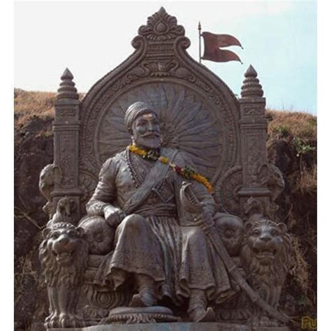 White Marble Shivaji Maharaj Statue For Outdoor Size 8 Feet At Rs