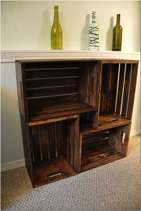 Creative Wooden Crate Ideas For Home Storage And Decor Wooden Home