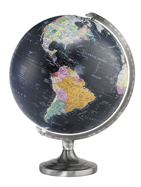 Orion 12 Inch Illuminated Desktop World Globe By Replogle Globes Kelly
