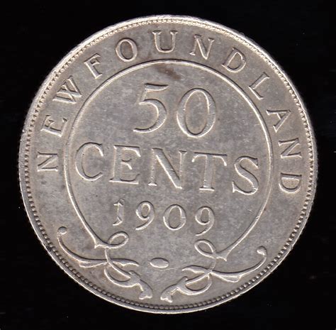 1909 Newfoundland Fifty Cents Geoffrey Bell Auctions