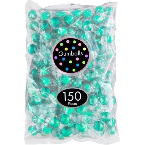 Robins Egg Blue Gumballs 150pc Party City