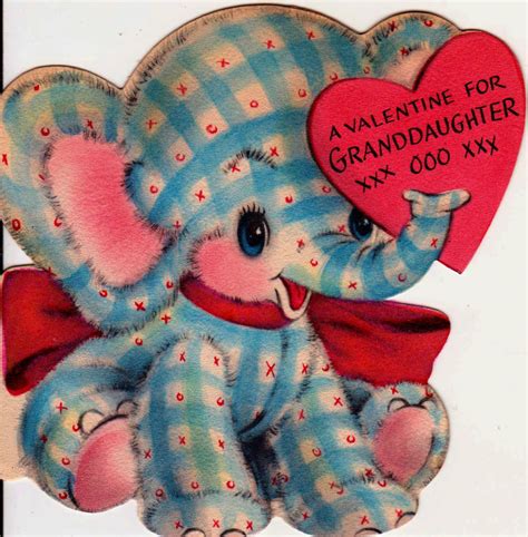 Vintage Hallmark A Valentine For Grandaughter Greetings Card Etsy
