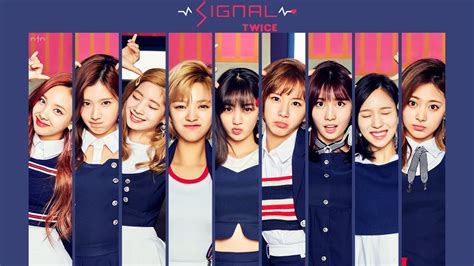 The great collection of twice wallpapers for desktop, laptop and mobiles. Twice - Signal Wallpaper Version 1 by nathanjrrf on DeviantArt