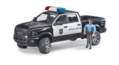 Bruder Ram 2500 Police Truck With Policeman Scale 116 Kavanaghs Toys