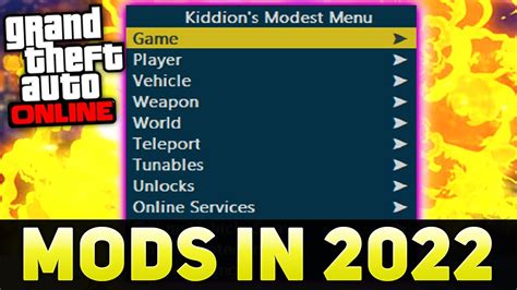 Gta 5 Online Mod Menus In 2022 And All Questions Answered Youtube