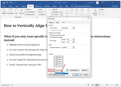 How To Vertically Align Text In A Text Box In Word Holoserwalk