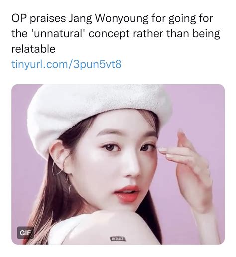 Notpannchoanotpannkpopnotnetizenbuzz On Twitter Notpannchoa Op Praises Jang Wonyoung For