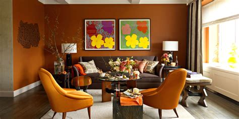 Pick your furniture and decors before picking interior wall paint colours. Shades of Orange - Best Orange Paint Colors