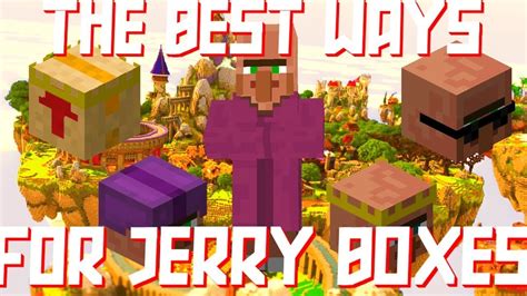 Top 3 Fastest Ways To Get Jerry Boxes Hypixel Skyblock Youtube