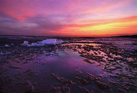 Spring Thaw Higgins Lake Photograph By Ron Wiltse Pixels