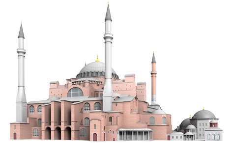 Hagia Sophia 3d Model Hagia Sophia Historical Architecture Istanbul