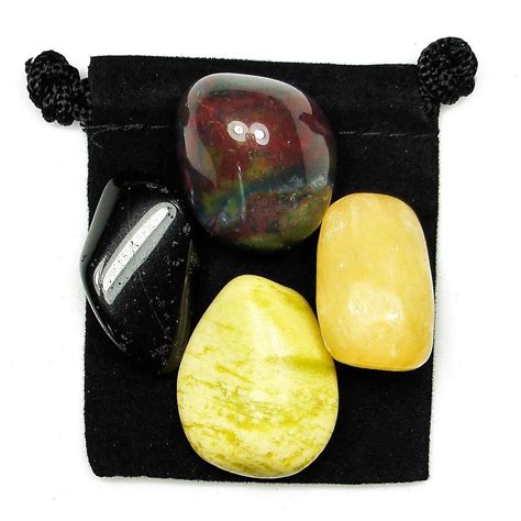 Etheric Cleansing Tumbled Crystal Healing Set Crystal Set Crystal