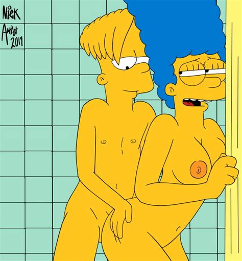 Gif Bart Fucking Marge In The Shower Sex Gifs Porno Gifs
