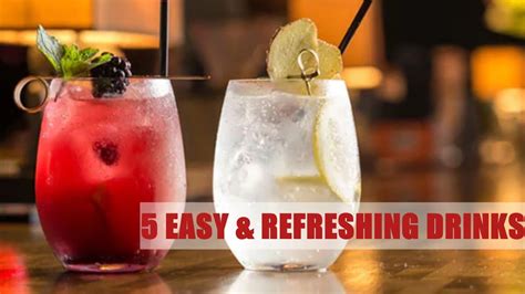 5 Easy & Refreshing Drinks to beat the heat | 5 तरीके के आसान और ताज़ा