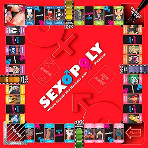 Sexopoly An Adult Board Game For Couples Or Friends Amazonca Toys