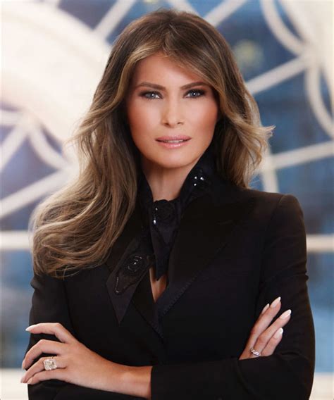 First Lady Melania Trump Official White House Photo