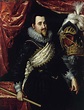Portrait of King Christian IV of Denmark - Pieter Isaacsz en ...