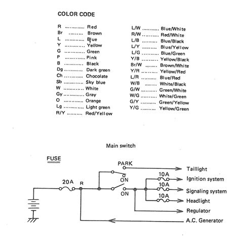 Route the right handlebar switch lead by the outside of the wire guide. Wiring Diagram For 1979 Yamaha Xs650s
