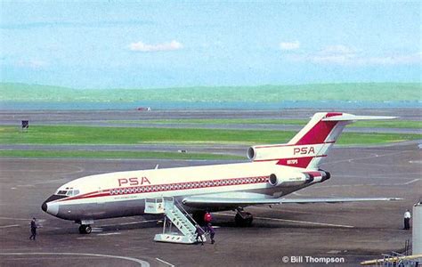 Psa Boeing 727 114 1964 Boeing 727 Boeing Boeing Aircraft