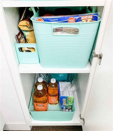 Pantry cabinets play an important role in your kitchen. Organizing a Small Pantry Cabinet 2 - Organization Obsessed