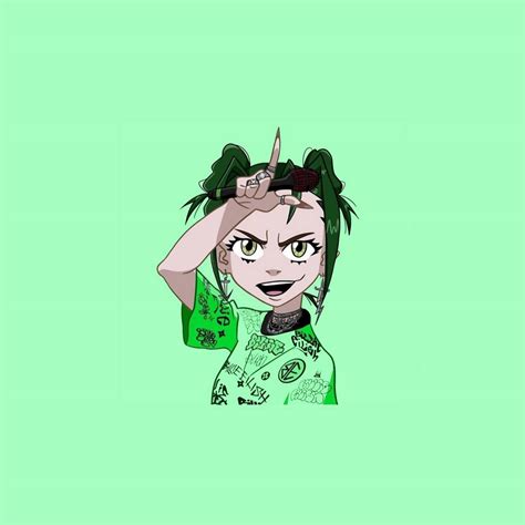 Multiple sizes available for all screen sizes. Billie eilish wallpaper by PROBABLECauseDESIGNS - 15 ...