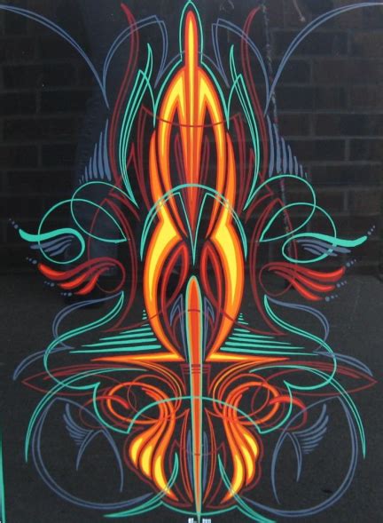 Randy Johnsen Custom Pinstriping Lettering And Vehicle Graphics