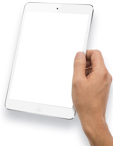Hand Holding White Tablet Png Image Purepng Free Transparent Cc0