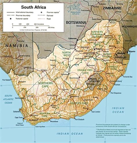 South Africa Maps