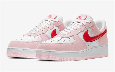 The valentines 2021 event took places started on february 12, 2021. Nike Air Force 1 Low Valentine's Day DD3384-600 Release ...