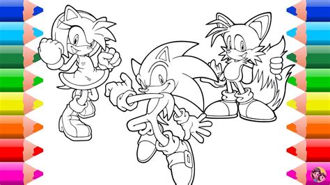 Desenho De Sonic E Amigos Para Colorir Tudodesenhos Images And Photos