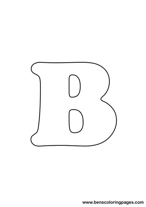 Download Letter B Drawing Letter B Coloring Pages Free Printable