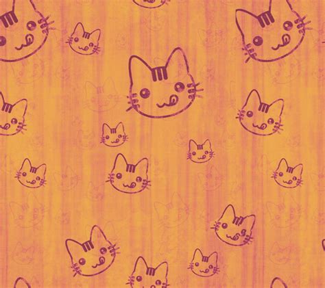 Cartoon Cat Pattern Wallpapers Top Free Cartoon Cat Pattern