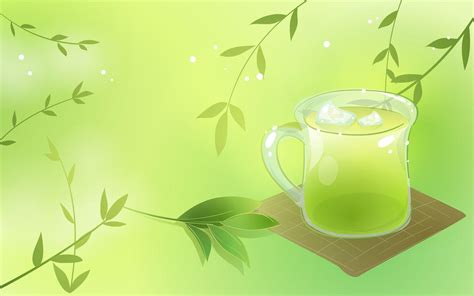 Green Tea Wallpapers Wallpaper Cave
