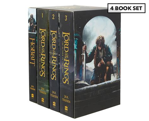 The Hobbit And The Lord Of The Rings 4 Book Set By Jrr Tolkien Catch