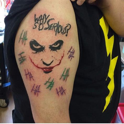 Why So Serious Tattoo Why So Serious Tattoo Joker Tattoo Design Cool Tattoos