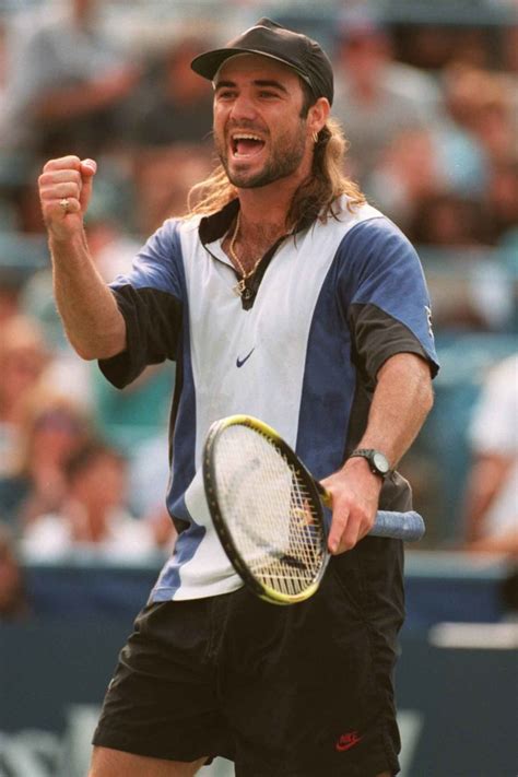 Always A Fan Favorite In New York Agassi Had A 79 19 Won Loss Record