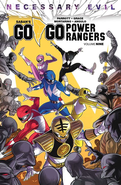 Sabans Go Go Power Rangers Vol 9 Book By Ryan Parrott Sina Grace