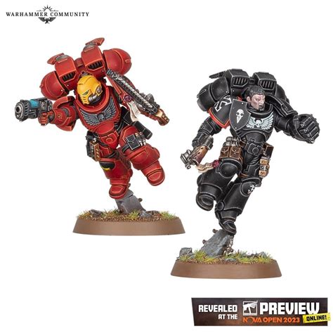 All The New Warhammer 40k Space Marine Models From Nova Open