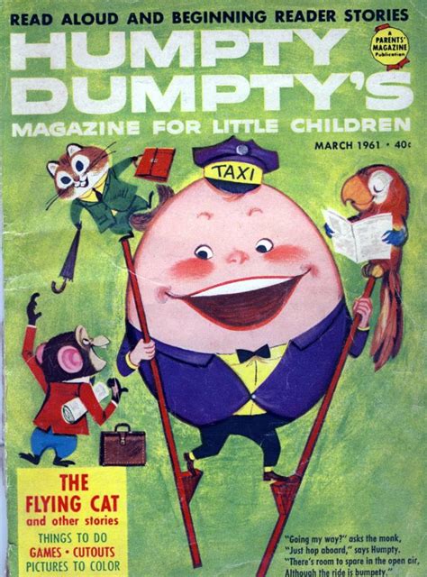 Humpty Dumptys Magazine March 1961 Issue This Magazine Started