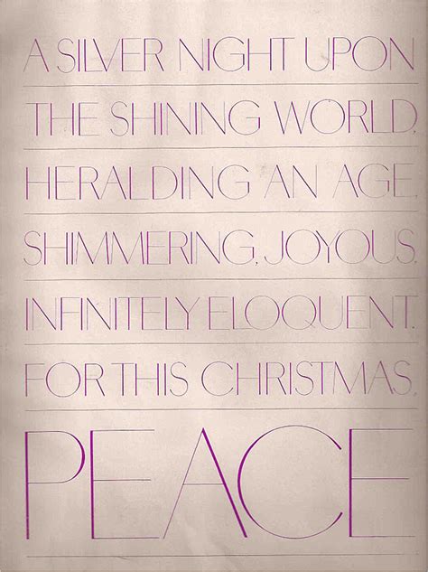 Devodotcom Remembering Christmas Past Peace 1969