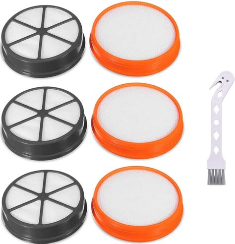 Artraise Pack Type Filters Kit For Vax Replacement Filters Premium Pre Post Motor HEPA
