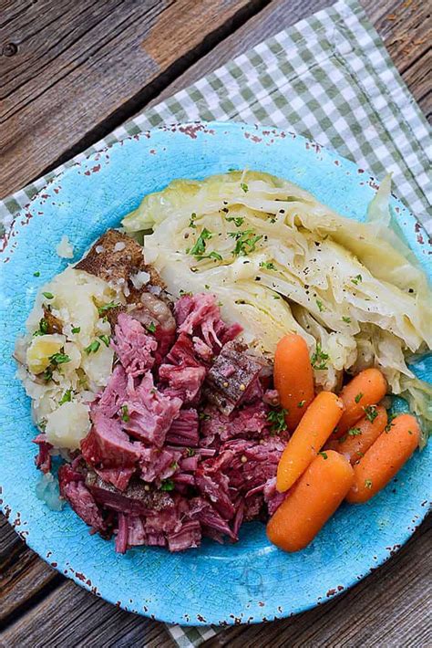 With all the instant pot friendly vegetables in one pot. Instant Pot Shredded Corned Beef and Cabbage Recipe