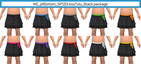 Toddler Stuff Tutu Skirt Recolors By Monochaos Monochaoss Sims 4 Cc Blog