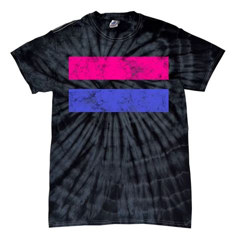 Vintage Bisexual Flag Bi Pride Flag Tie Dye T Shirt Teeshirtpalace