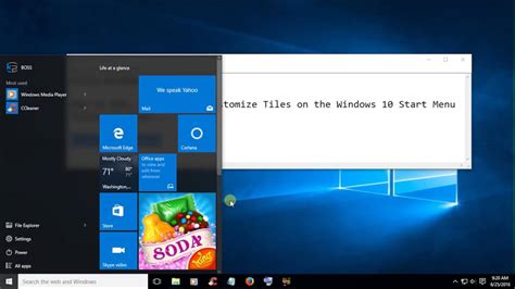 Windows 10 How To Remove The Tile Sheet From Your Desktop