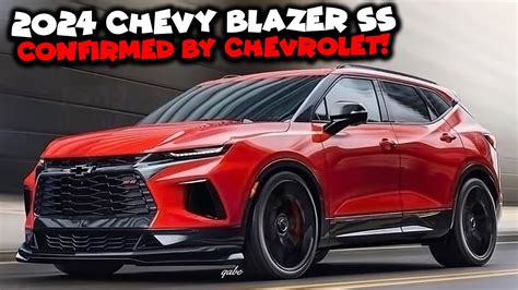 2024 Chevy Blazer Ss Confirmed By Chevrolet Youtube