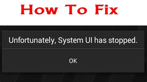 Is unfortunately, systemui has stopped error preventing you from using your device smoothly? Fix Unfortunately System UI has stopped working in Any ...