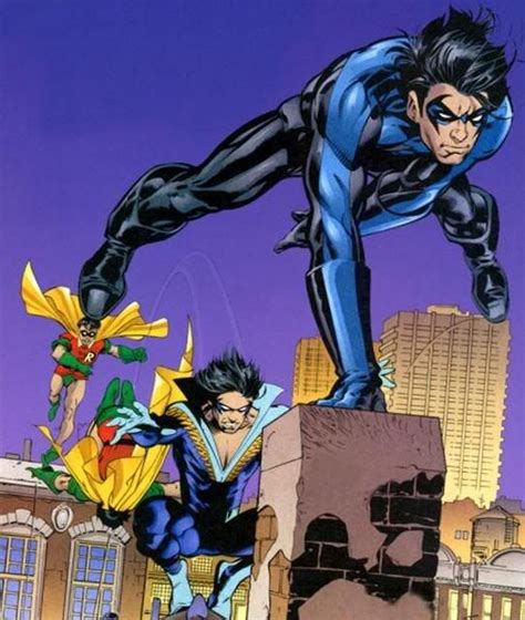 nightwing leonardi dick grayson richard grayson dc heroes comic heroes batwoman batgirl