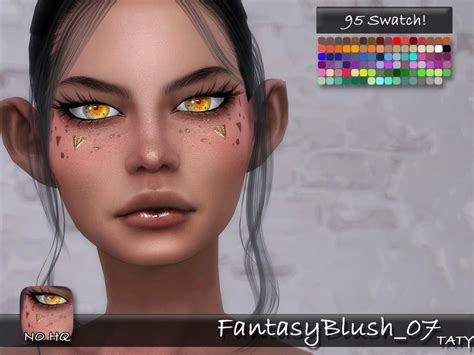 Fantasy Blush 07 By Tatygagg At Tsr Sims 4 Updates